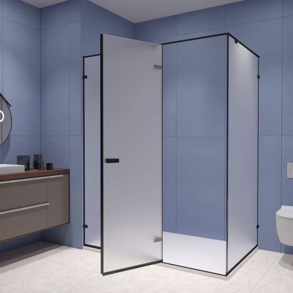 Душевой уголок RGW SV-040B Stilvoll 100x80 Черный матовый матовое