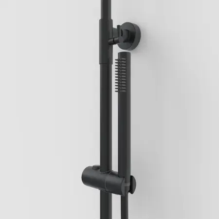 Душевая стойка BERGES KALISTO 3R 75022 с термостатом, черный матовый