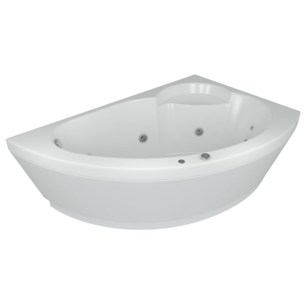 Ванна АКВАТЕК Аякс-2 170x110 НМ (пневматика) правая