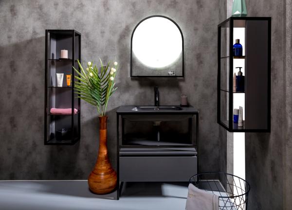Ящик под консоль Boheme LOFT 80 Антрацит, 1 Полка Boheme 894-080-A