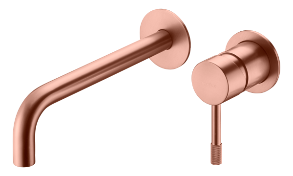 Смеситель для умывальника Boheme из стены, Uno. Copper Brushed 465-CB