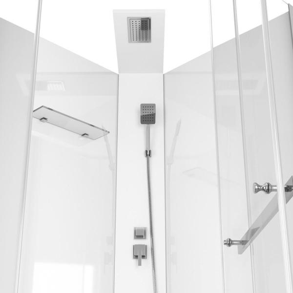 Душевая кабина Cerutti SPA CHIKA901T без крыши (90x90x215-225)