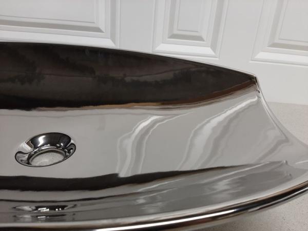 Раковина на столешницу Bien Harmony 64 см цвет платина HRLG06301FD0X0000