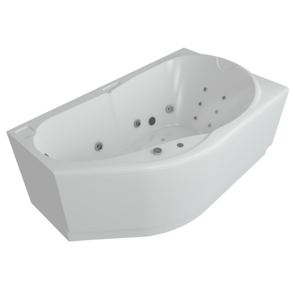 Ванна АКВАТЕК Таурус 170х100 НМ (пневматика) правая