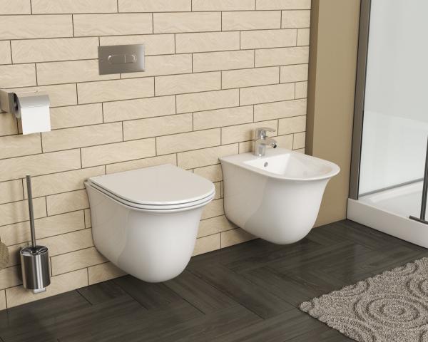 Биде Grossman GR-B4412M (485*345*365)  подвесное, белый матовый