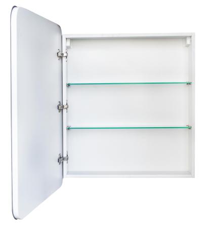 Зеркало Style Line-шкаф Каре 70*80 левое с подсветкой, сенсор на зеркале