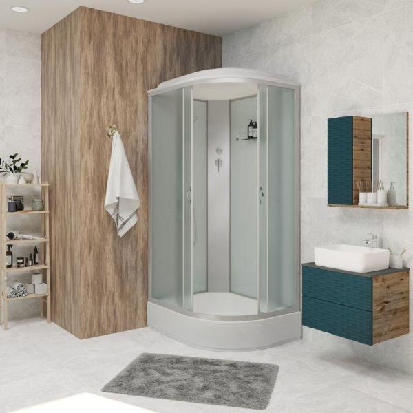 Душевая кабина Niagara Classic NG-33094-14L (1000х900х2150) средний поддон (26см) стекло МАТОВОЕ