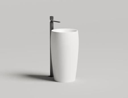 Раковина Salini ALDA 03 S-Stone матовая 47x47 130321M напольная