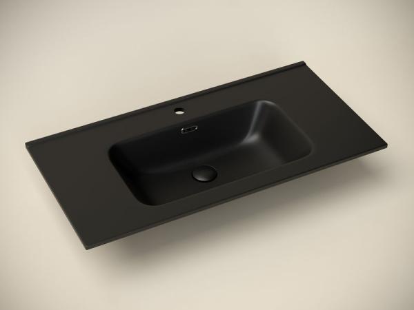 Раковина Ceramicanova Element CN7002MB 910x465x180 черная матовая