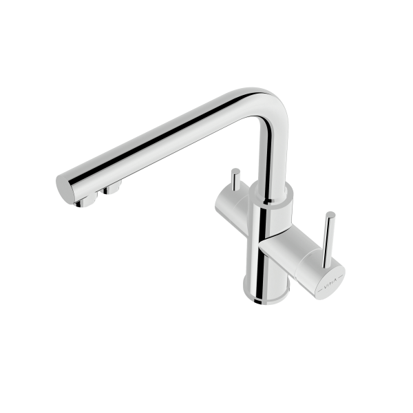 Смеситель VitrA Masterline  A42144EXP с поворотным изливом и фильтром для воды однорычажный хром латунь