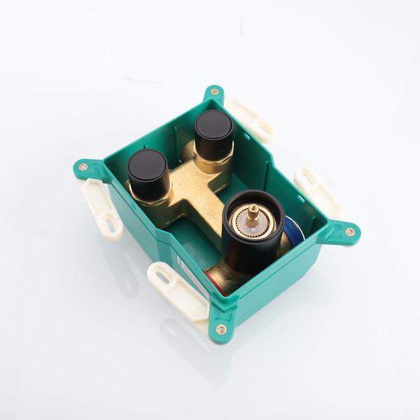 Встраиваемый смеситель Vincea для душа VSCV-421MB двухфункциональный, черный