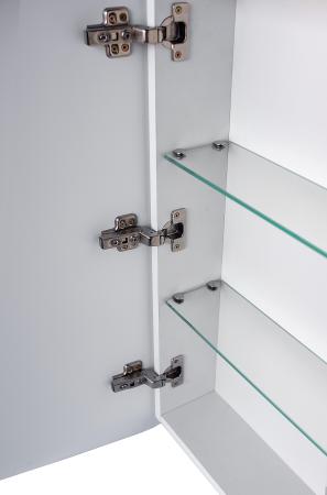 Зеркало Style Line-шкаф Каре 70*80 левое с подсветкой, сенсор на зеркале