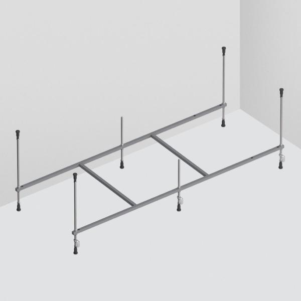 Каркас для ванны AM.PM Gem W90A-170-070W-R серый