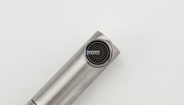 Смеситель для кухни Frap F60899 выдвижной излив сатин