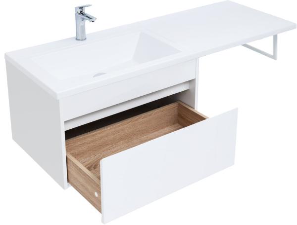 Тумба под раковину Aquanet Токио 68 белый (подвесная, 1 ящик)