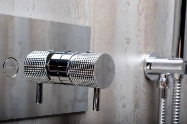 Душевая система скрытого монтажа Boheme FUSION 130-CR, трехпозиционная хром