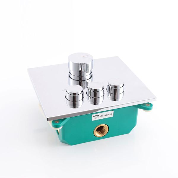 Встраиваемый смеситель Vincea для душа VSCV-431CH трехфункциональный, хром