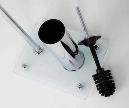Ершикик туалетный WasserKraft K-1264 напольный хром