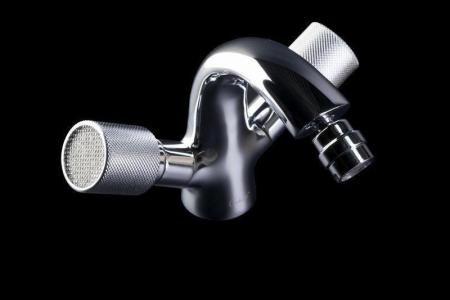 Смеситель для биде Boheme ROYAL CRYSTAL 276-Royal/CRST black хром