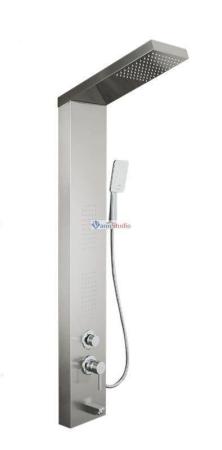 Душевая панель Frap F24005-5 сатин для ванны