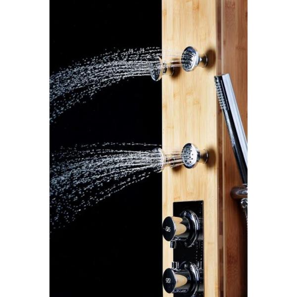 Душевая гидромассажная панель GPD DSP06 бамбук