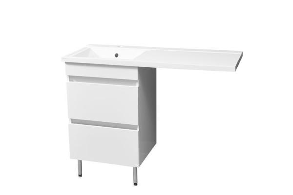 Раковина над стиральной машиной Marko Марсал 100 левая