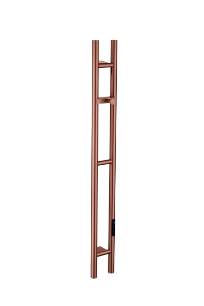 Полотенцесушитель электрический Boheme 2-трубы круглый COPPER BRUSHED 729-CB