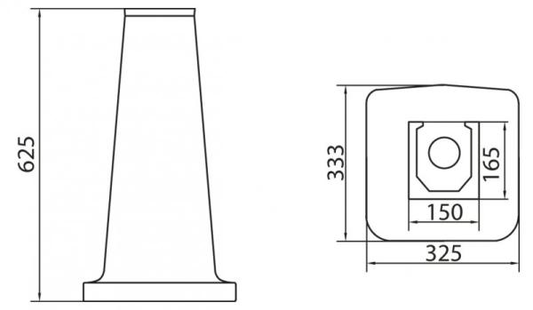 Пьедестал BELBAGNO BOHEME BB115P