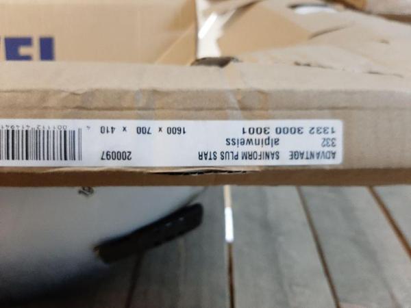 Ванна Kaldewei Saniform Plus Anti Slip Easy-clean mod.332 160x70 133230003001 стальная под ручки