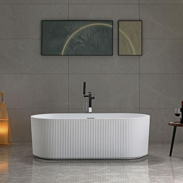 Ванна Vincea VBT-426-1700 1700х800х580 цвет белый щелевой перелив