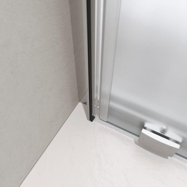 Душевая дверь BelBagno LUCE 120 матовое стекло 6 мм профиль хром LUCE-BF-1-120-P-Cr