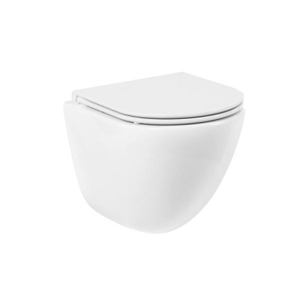 Унитаз Belbagno AMANDA BB051CHR подвесной безободковый 50 см