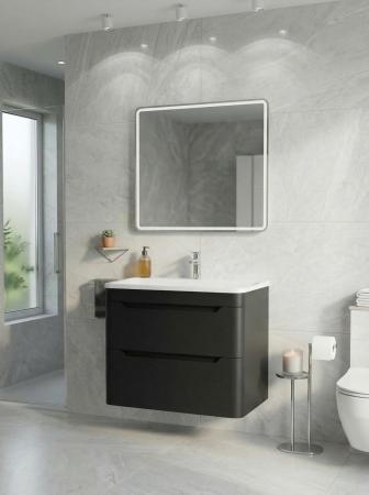 Подвесная тумба Uperwood Ocean TOcean80b 80 см черная
