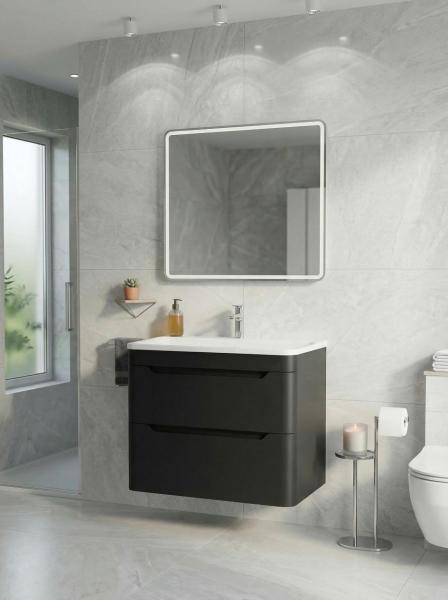 Подвесная тумба Uperwood Ocean TOcean80b 80 см черная
