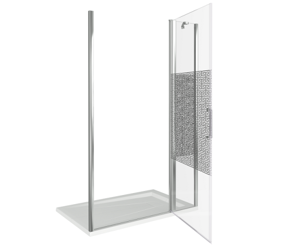 Душевая дверь GOOD DOOR Fantasy WTW-140-F-CH 140x185 см