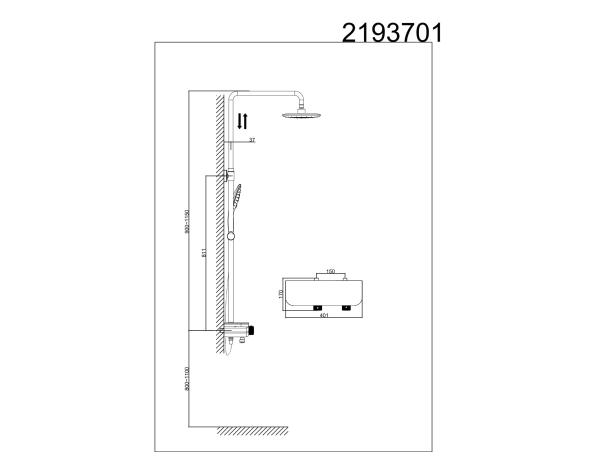 Душевая система D&K Bayern Potsdam (DA2193701B17)