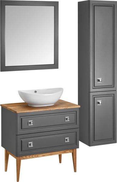 Тумба под раковину ASB-Woodline Каталина 80 "Grey"