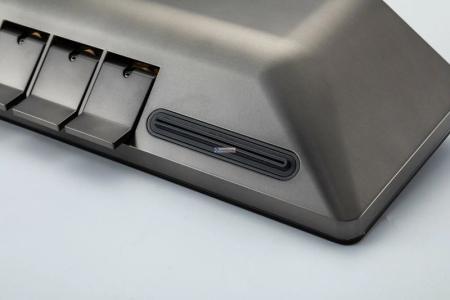 Душевая система Gappo G2496-19 оружейная сталь с изливом