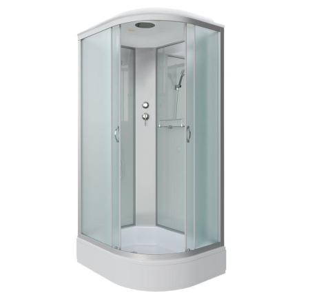 Душевая кабина Niagara NG-33984-14L 900х800х2150 средний поддон  26см стекло матовое