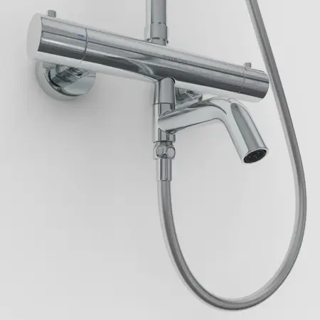 Душевая стойка BERGES KALISTO 3R 75021 с термостатом, хром