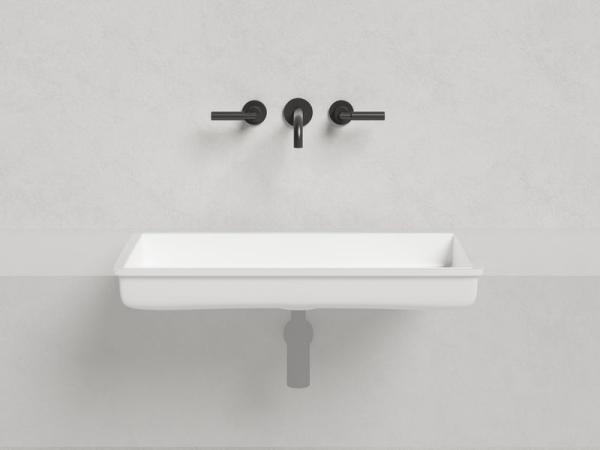 Раковина Salini MAREA 10 RAL S-Sense покраска RAL глянцевая 75x40 1802110GF встраиваемая