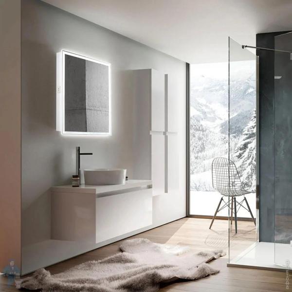 Зеркало-шкаф Silver Mirrors Киото Flip 60 600х800