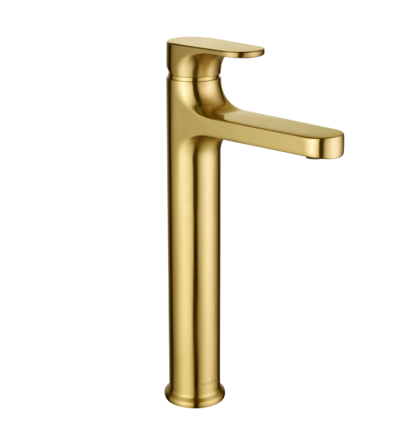 Смеситель для умывальника Boheme высокий SPECTRE Matt Gold 452-MG