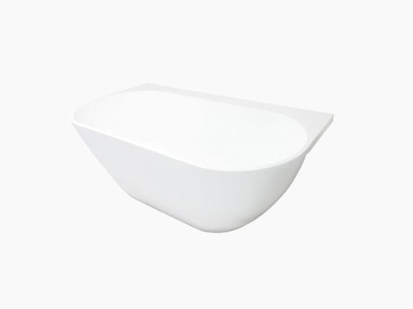 Ванна AquaStone Бали пристенная 168x85 литьевой мрамор