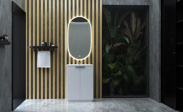 Тумба SANVIT Рольф 61 3d 61 напольная Белый без раковины