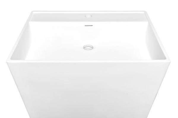 Раковина NT BAGNO NT406 PADOVA 602x425 искусственный камень белый матовый