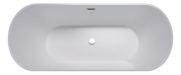 Ванна GROSSMAN GR-2701 Black (70x150x60) отдельностоящая