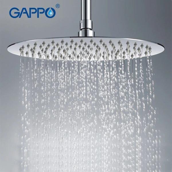Тропический душ Gappo G29  из нерж. 300*300