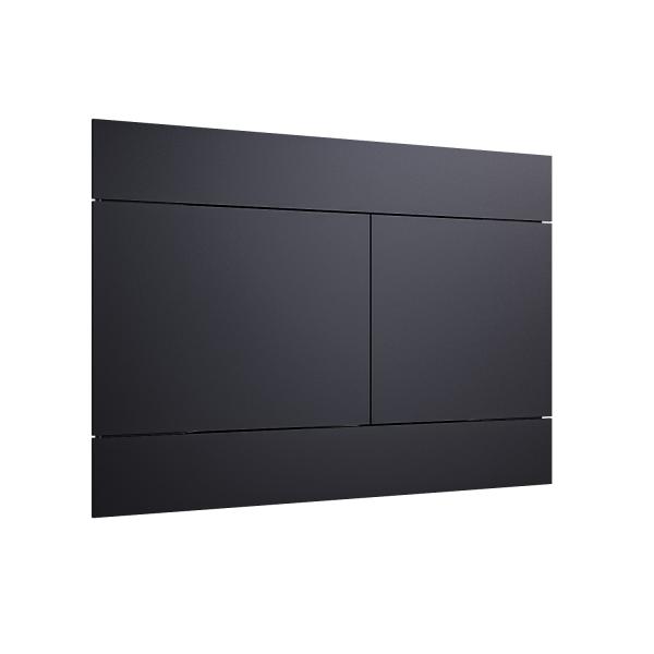 Кнопка смыва KNOTLOR DUET BIS108BL, черный  (серия 1)