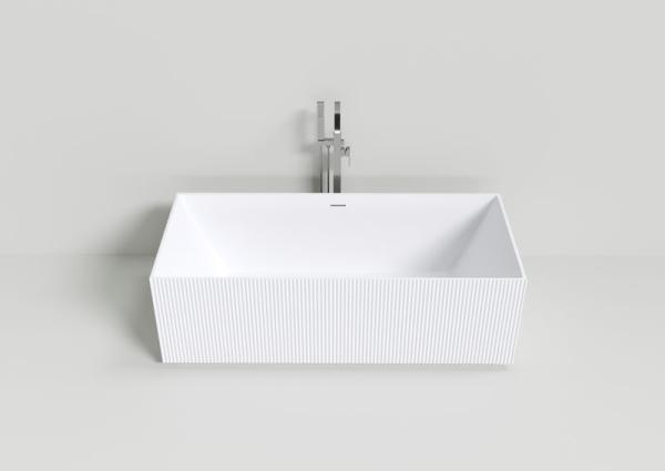 Ванна NT BAGNO NT222 LIETO 1700x750 искусственный камень белый матовый